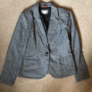 💛 Grey textured blazer